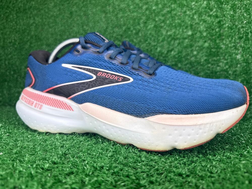 Brooks Glycerin GTS 21 1204091B496 Blue Running Shoes Sneakers Women’s 10